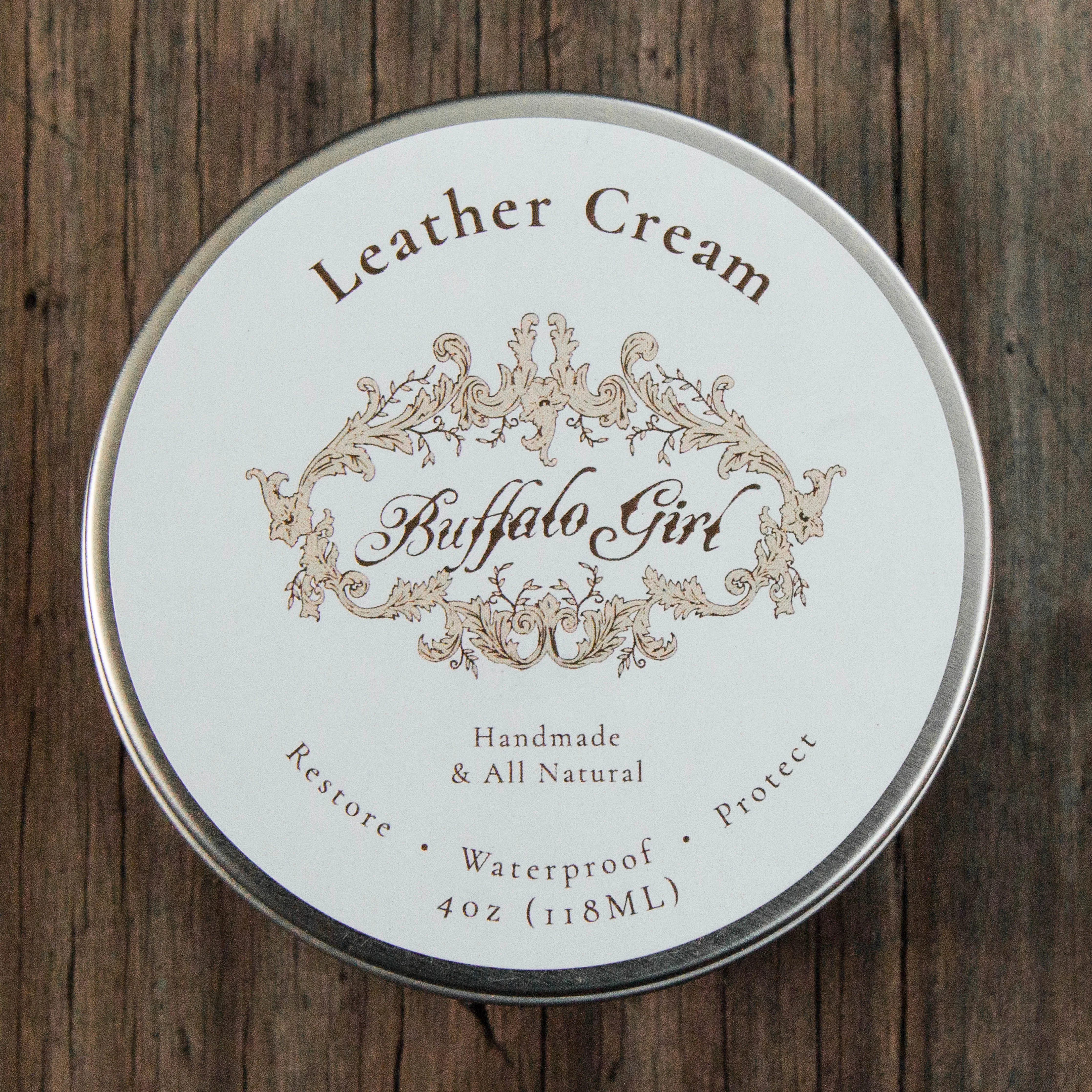 Buffalo Girl Leather Cream