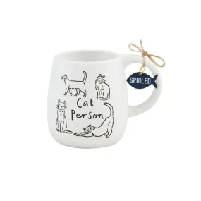 Cat Person Mug & Collar Charm Set