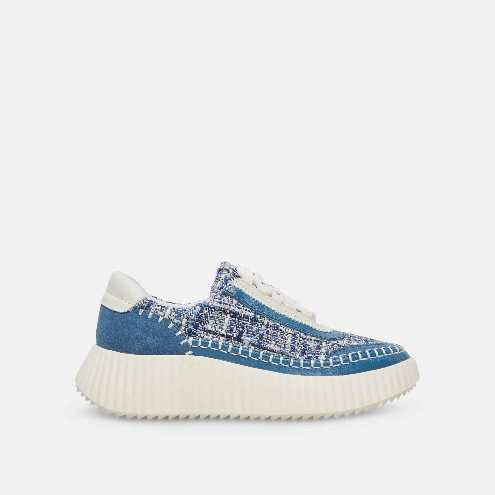 DOLEN SNEAKERS NAVY MULTI WOVEN - re:vita