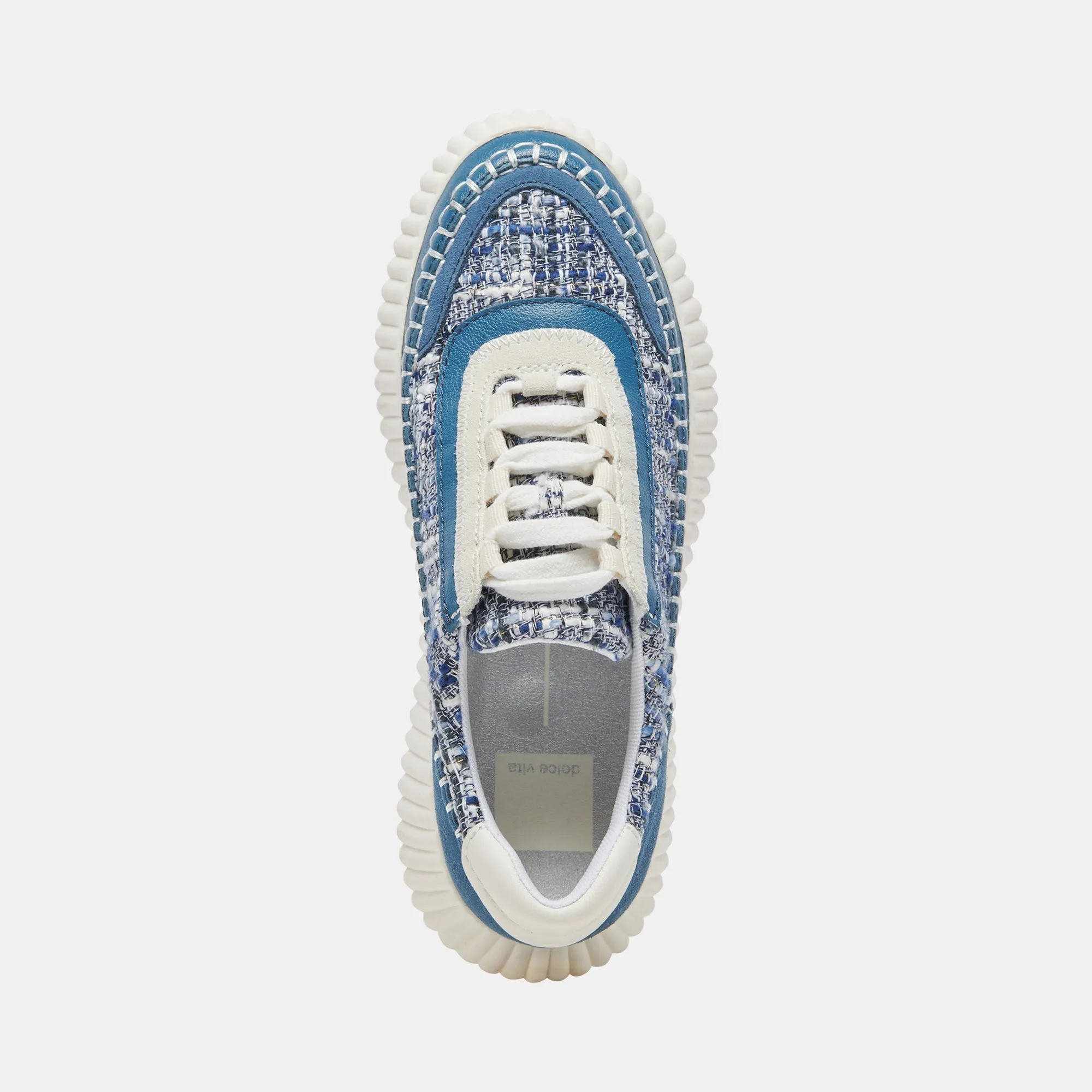 DOLEN SNEAKERS NAVY MULTI WOVEN - re:vita