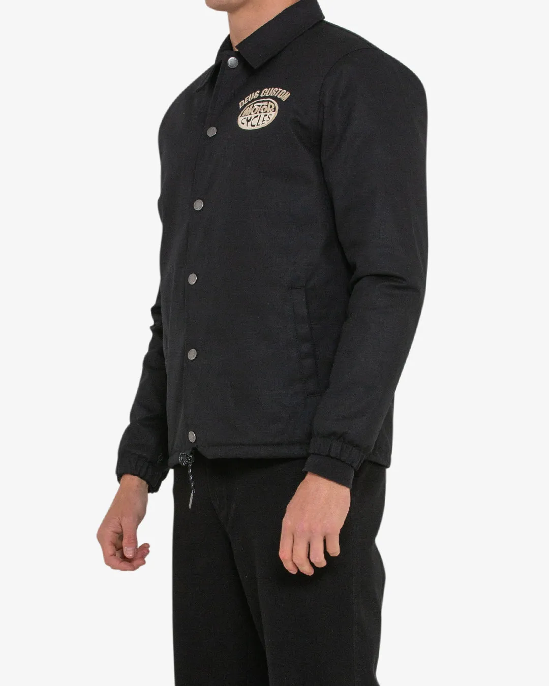 FRONTIER COACH JACKET - BLACK