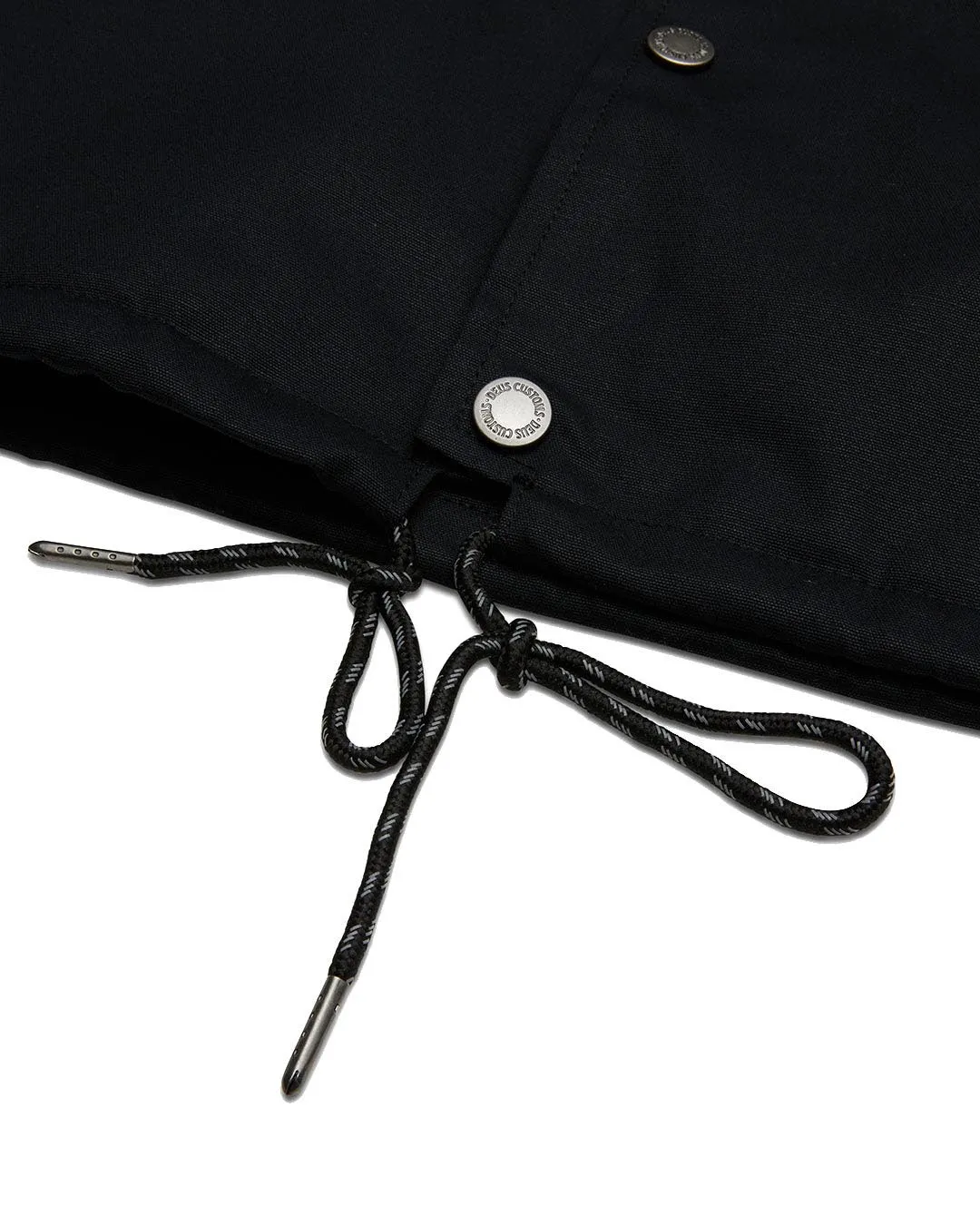 FRONTIER COACH JACKET - BLACK