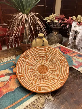 Large woven Southwest bowl or basket