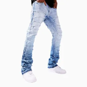 Men's Martin Stacked Python Denim Pant