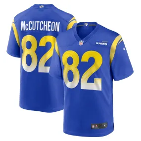 Men's Nike Lance McCutcheon Royal Los Angeles Rams Game Player Jersey