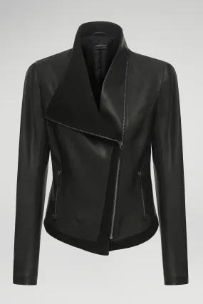 Sophie - Black Leather Jacket