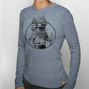 Women’s Long Sleeve V-Neck Backpacker